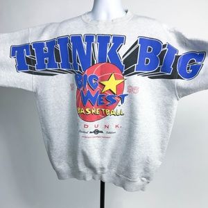 Vintage I Dunk Think Big 1996 Big West T-Shirt